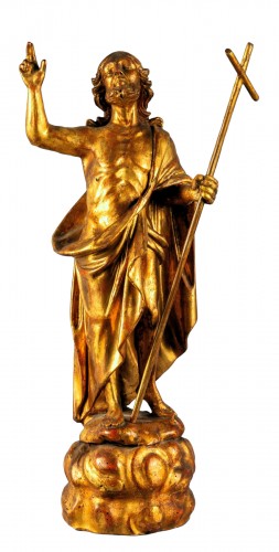 Risen Christ Golden wooden, Rome 18th century